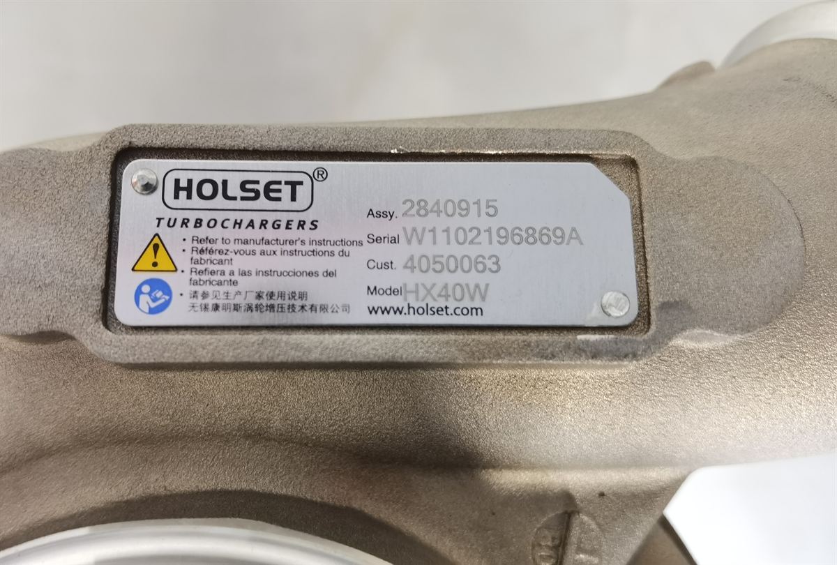 Cummins Turbocharger 2840915 4050063